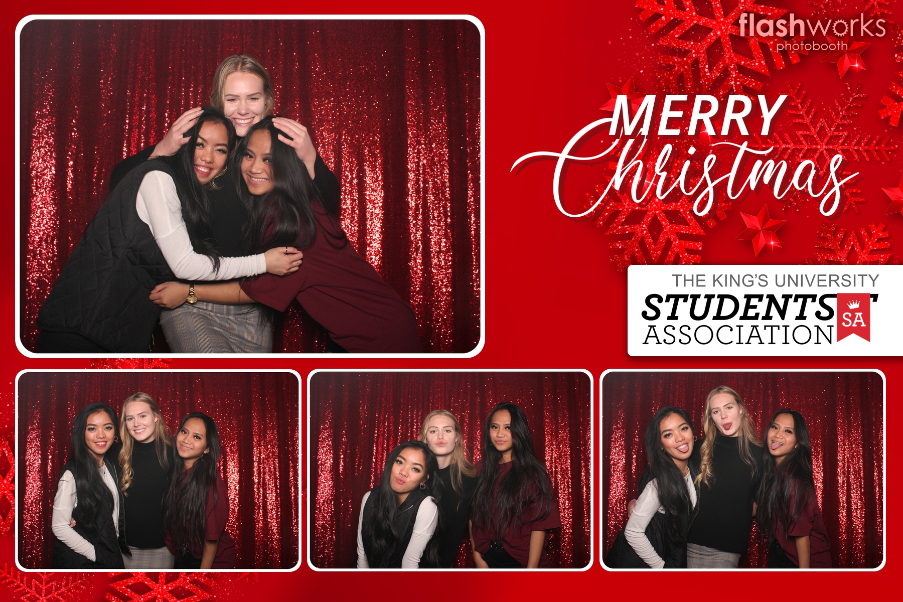 Kings Christmas Party | View more photos from the event at gallery.flashworksphotobooth.com/u/FlashworksPhotoboothInc/Kings-Christmas-Party